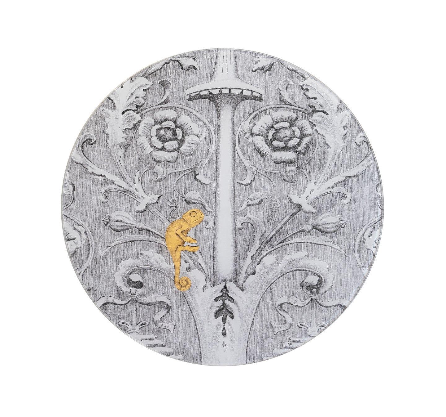 Stucco subject I - Graphite on Glass