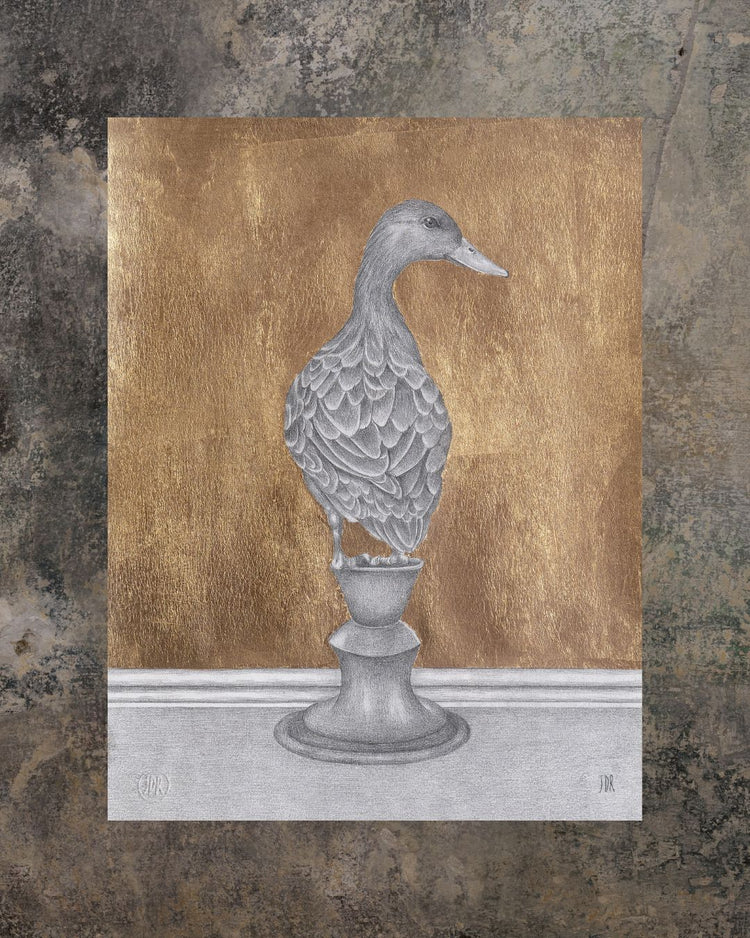 Duck - Golden print