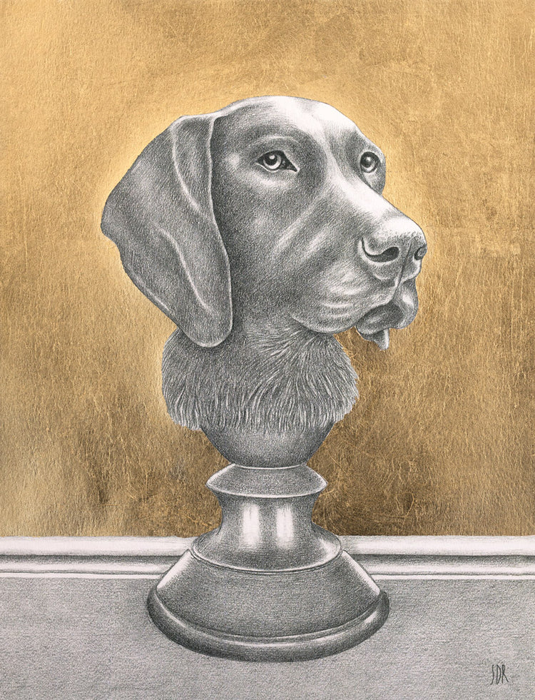 Hound - Golden print
