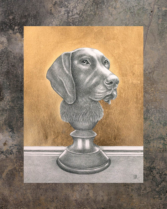 Hound - Golden print