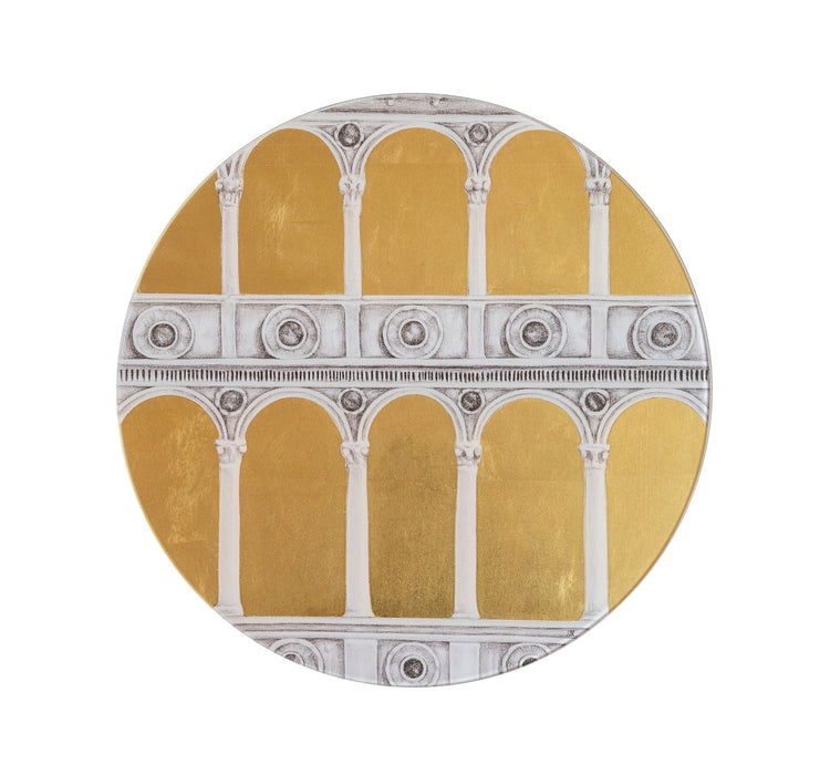 Ca' Dario - Gold & Graphite on Glass