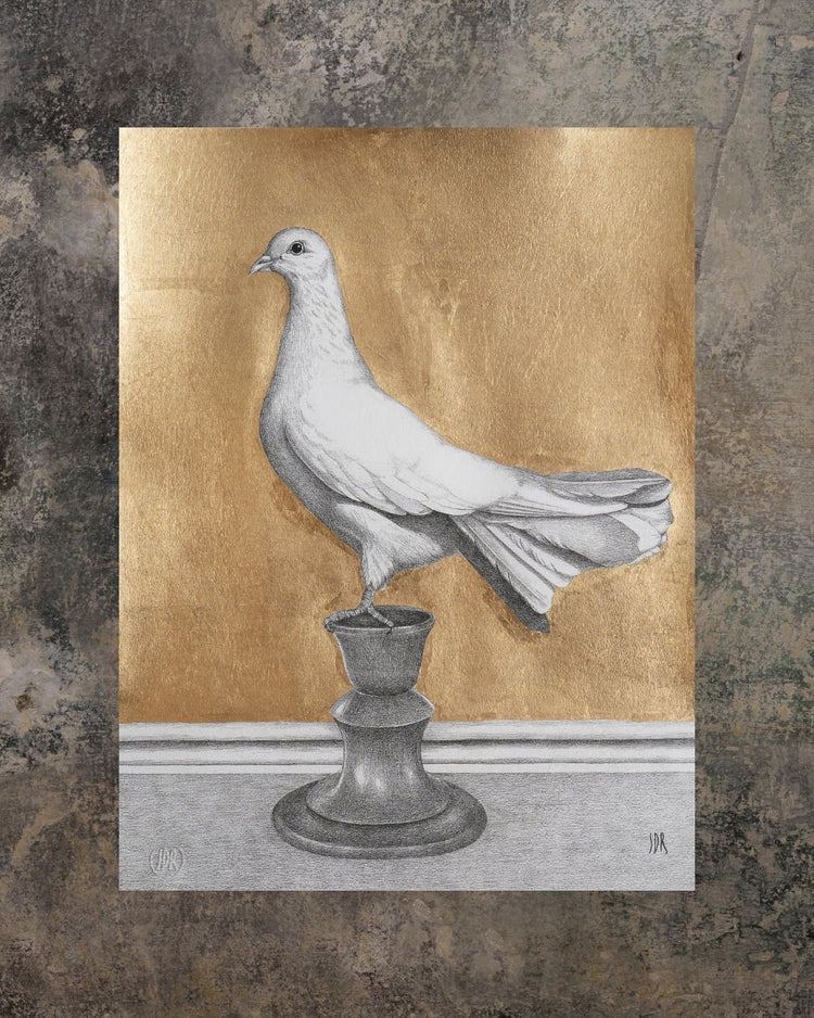 Dove - Golden print