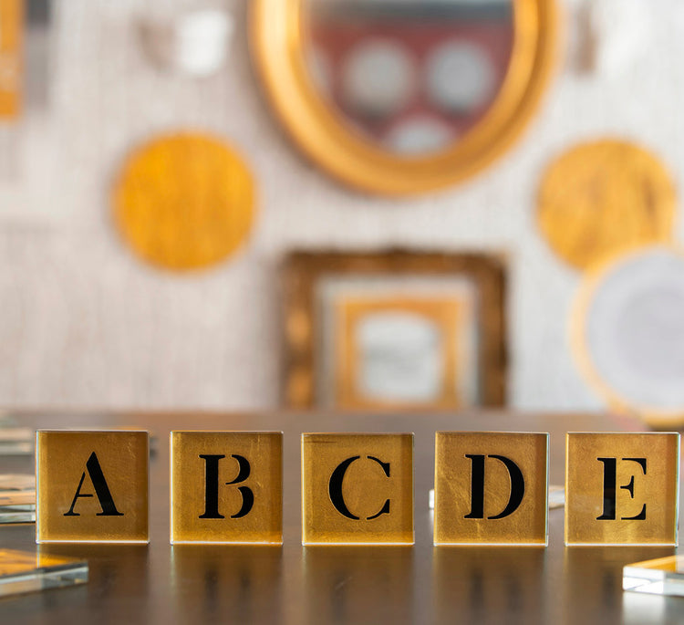 Eight by Eight with Personalized Initial