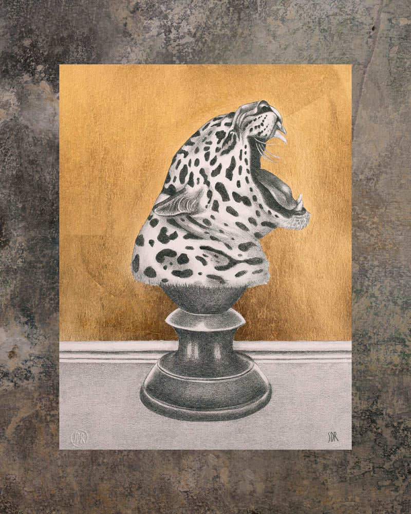 Jaguar - Golden print